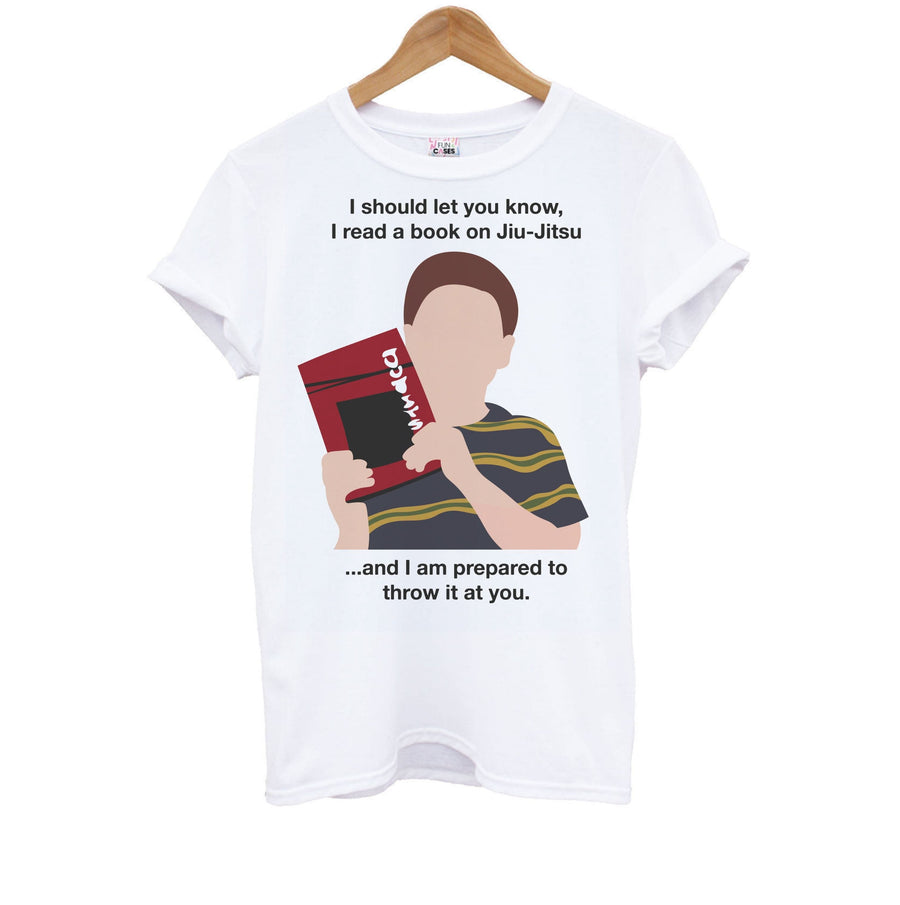 Book On Jiu-Jitsu - Young Sheldon Kids T-Shirt