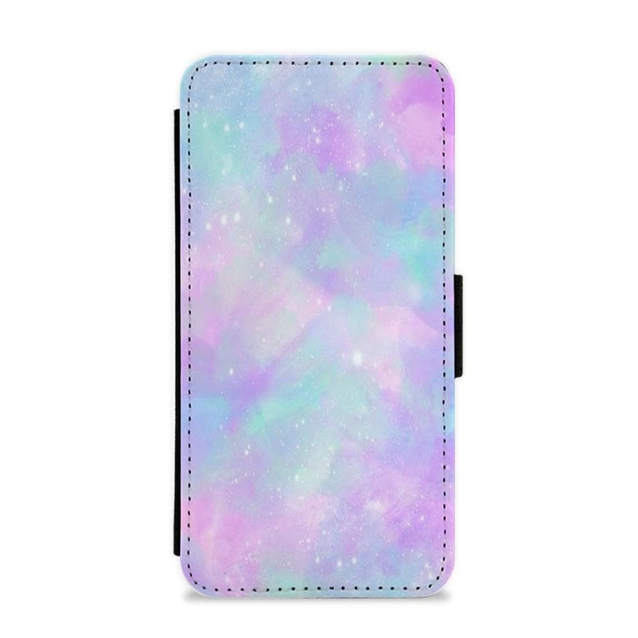 Pastel Galaxy Flip / Wallet Phone Case - Fun Cases