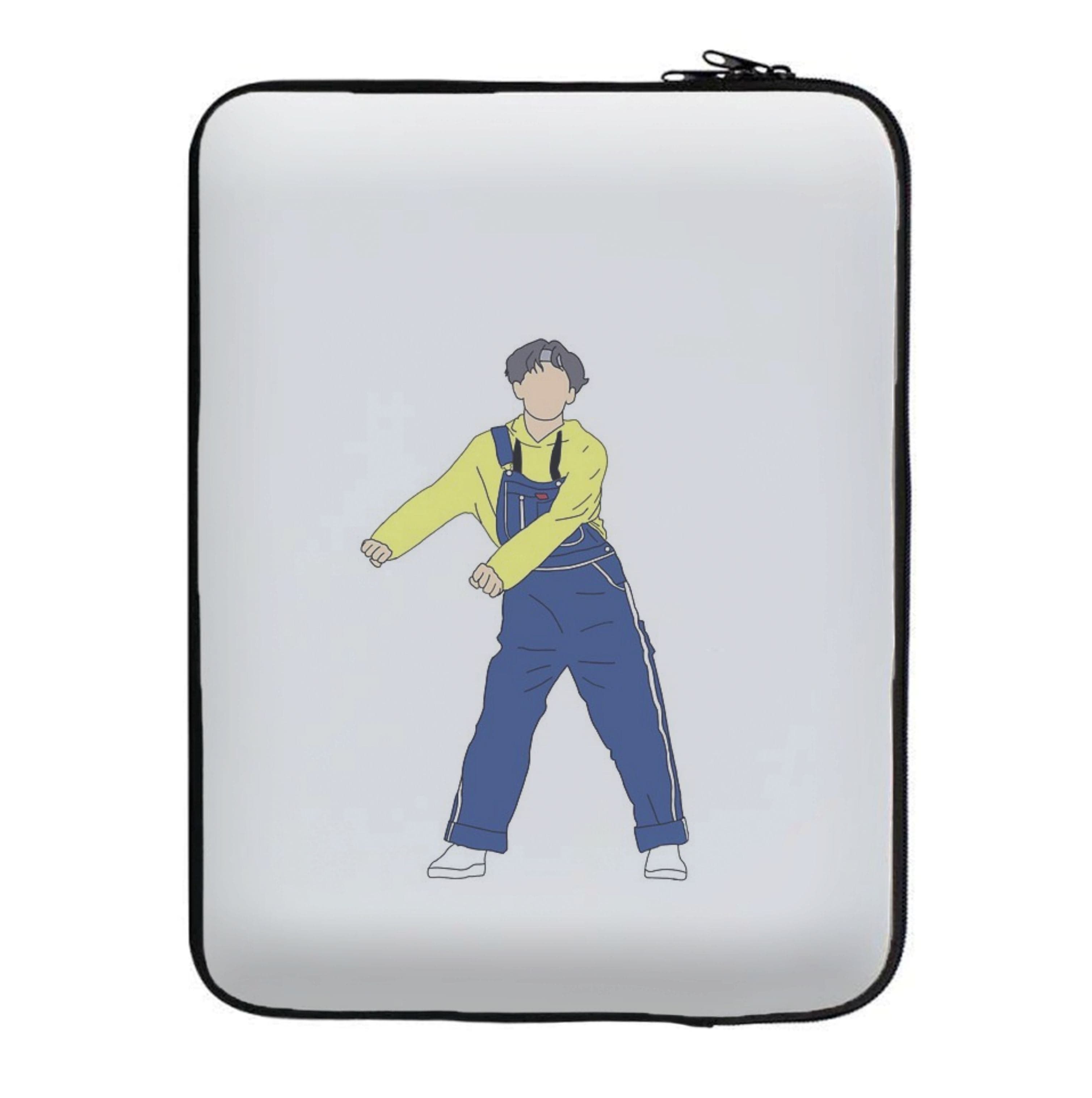 V Taehyung Meme Dance - K Pop Laptop Sleeve