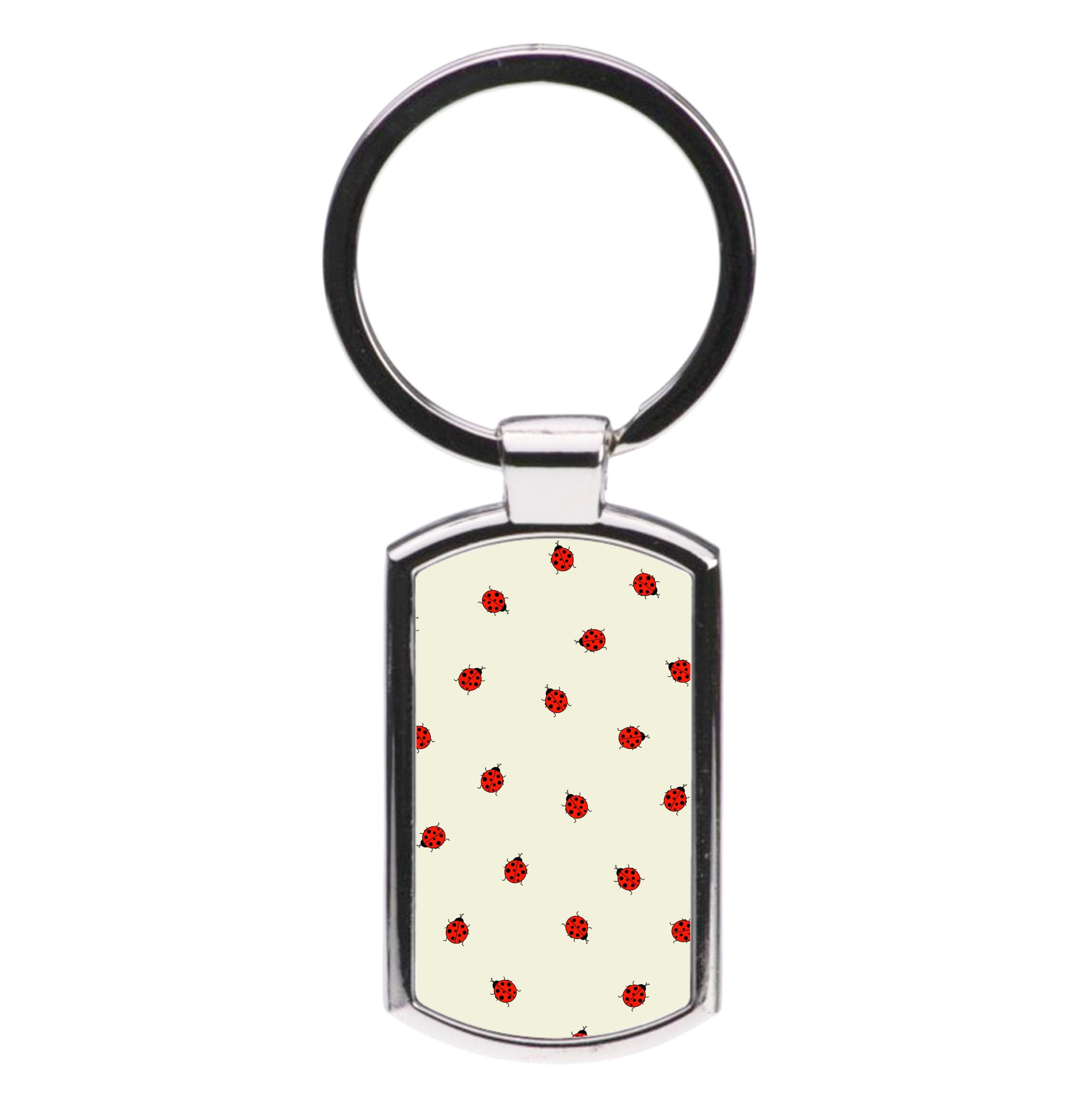 Ladybirds - Spring Patterns Luxury Keyring