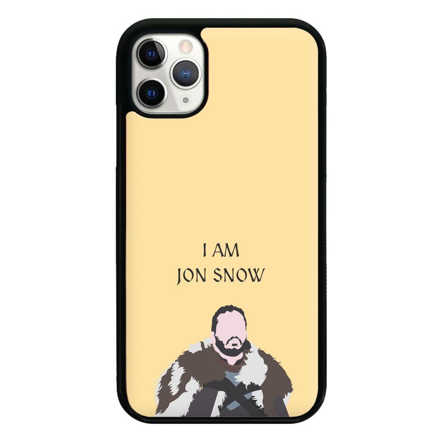 I Am Jon Snow - Game Of Thrones Phone Case
