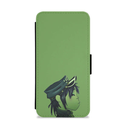 Green 2d Flip / Wallet Phone Case