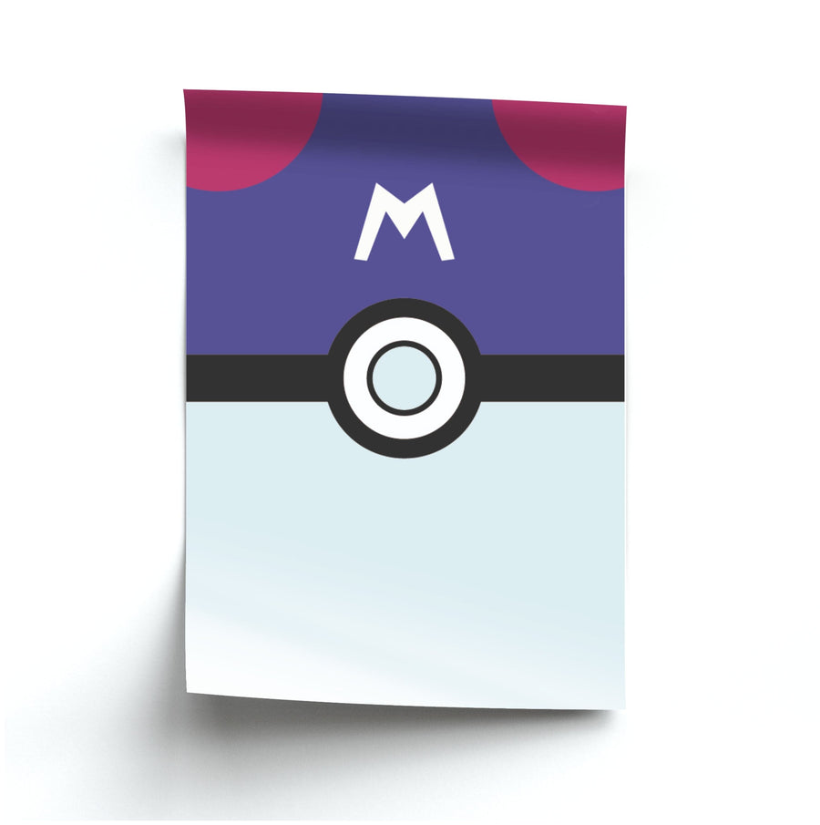 Master Ball - Pokemon Poster