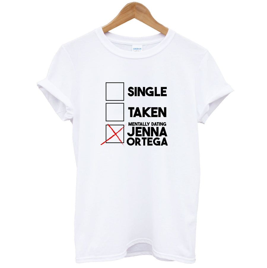 Mentally Dating Jenna Ortega T-Shirt