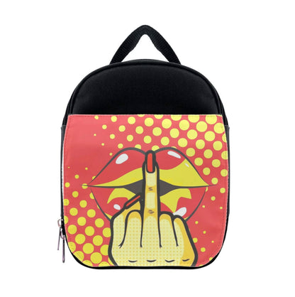 Middle Finger Kiss - Pop Art Lunchbox