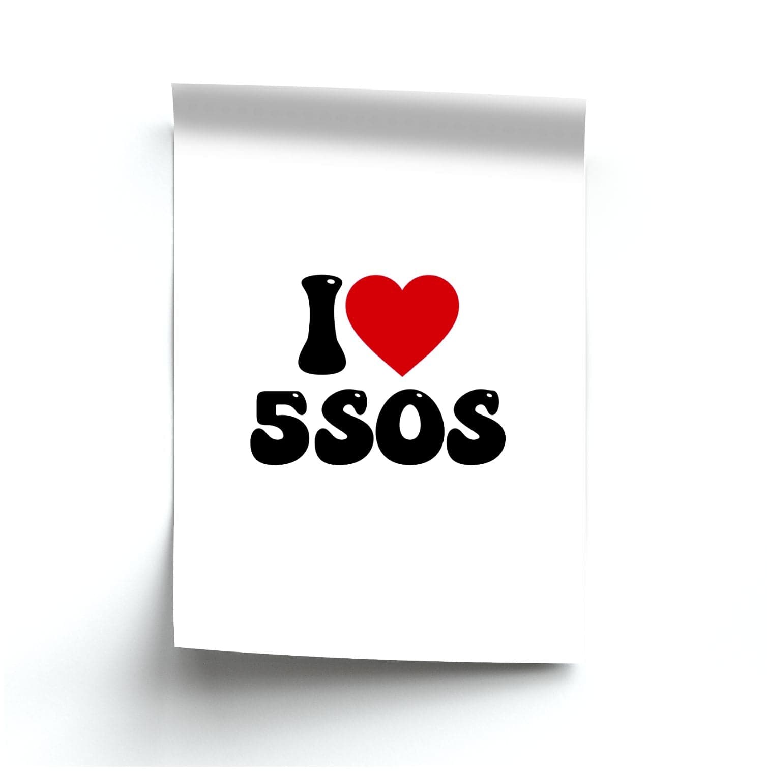 I Heart 5 Seconds Poster