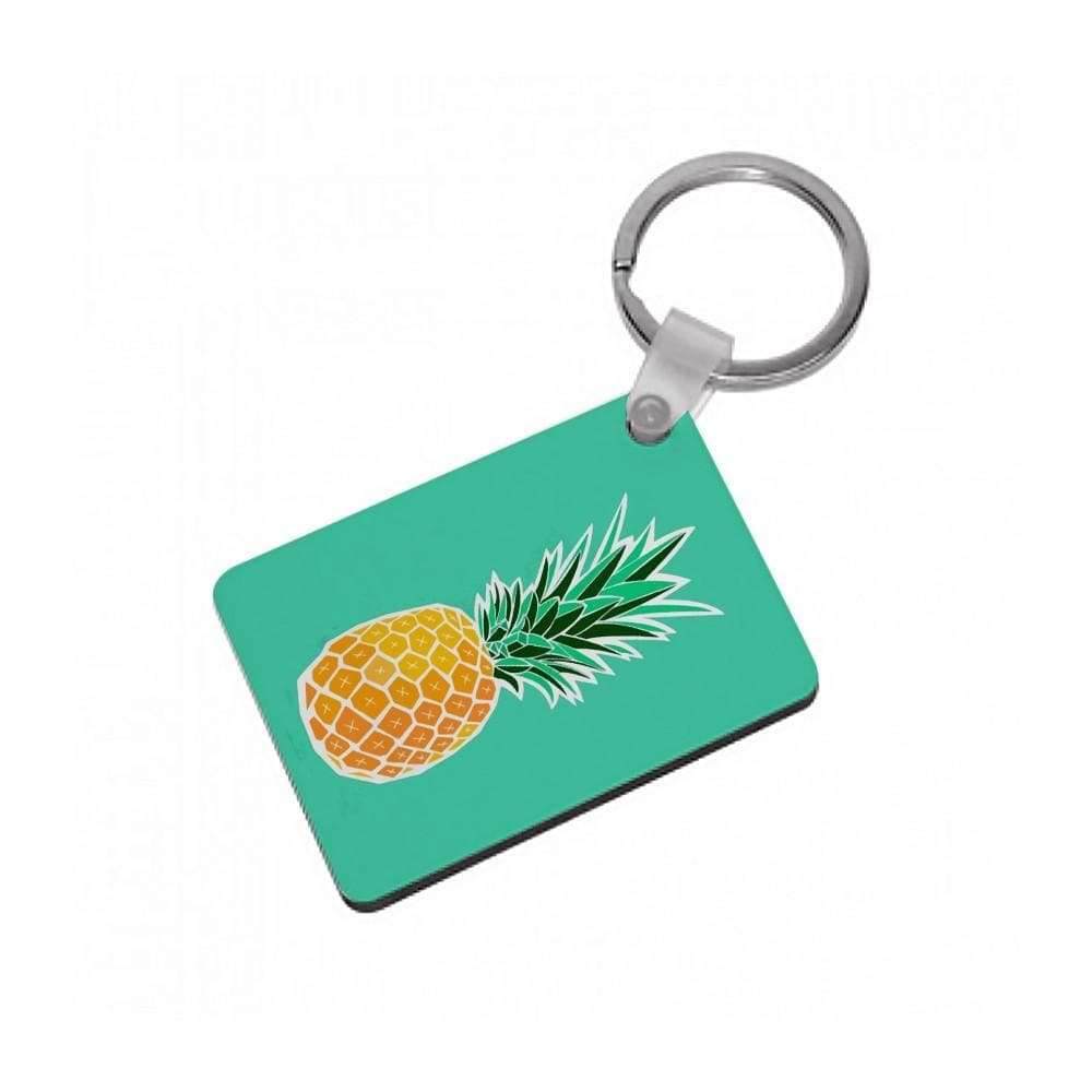 Cartoon Pineapple Keyring - Fun Cases