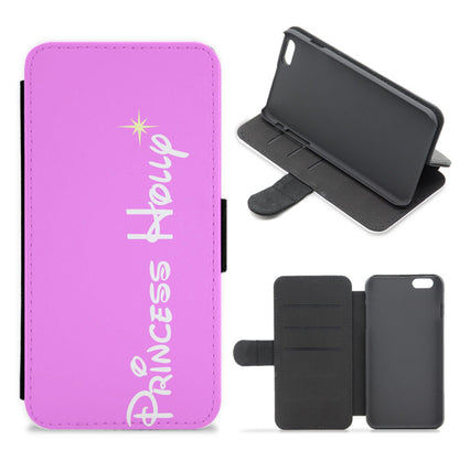 Princess - Personalised Fairytale Flip / Wallet Phone Case