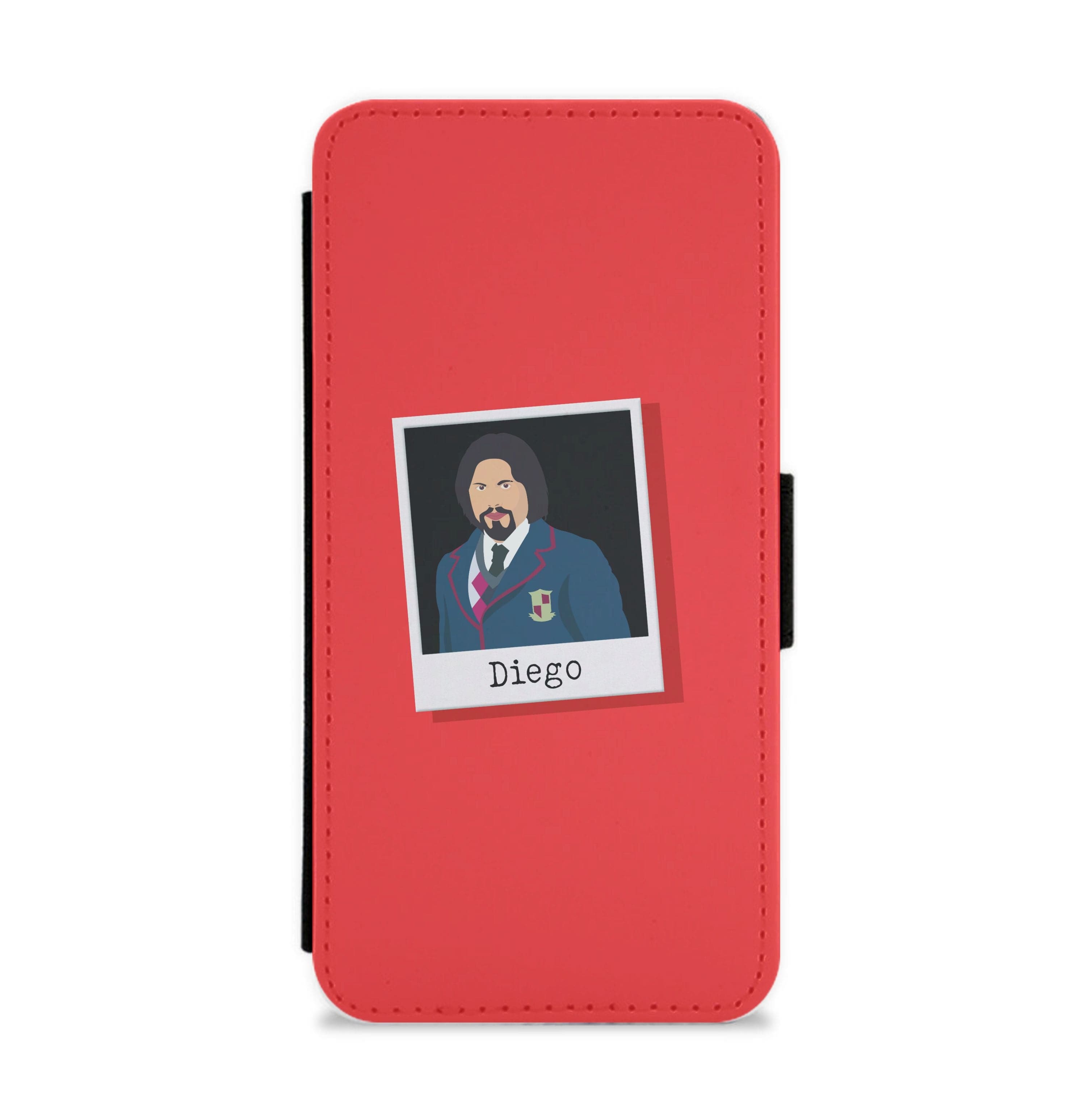 Sticker Diego - Umbrella Academy Flip / Wallet Phone Case