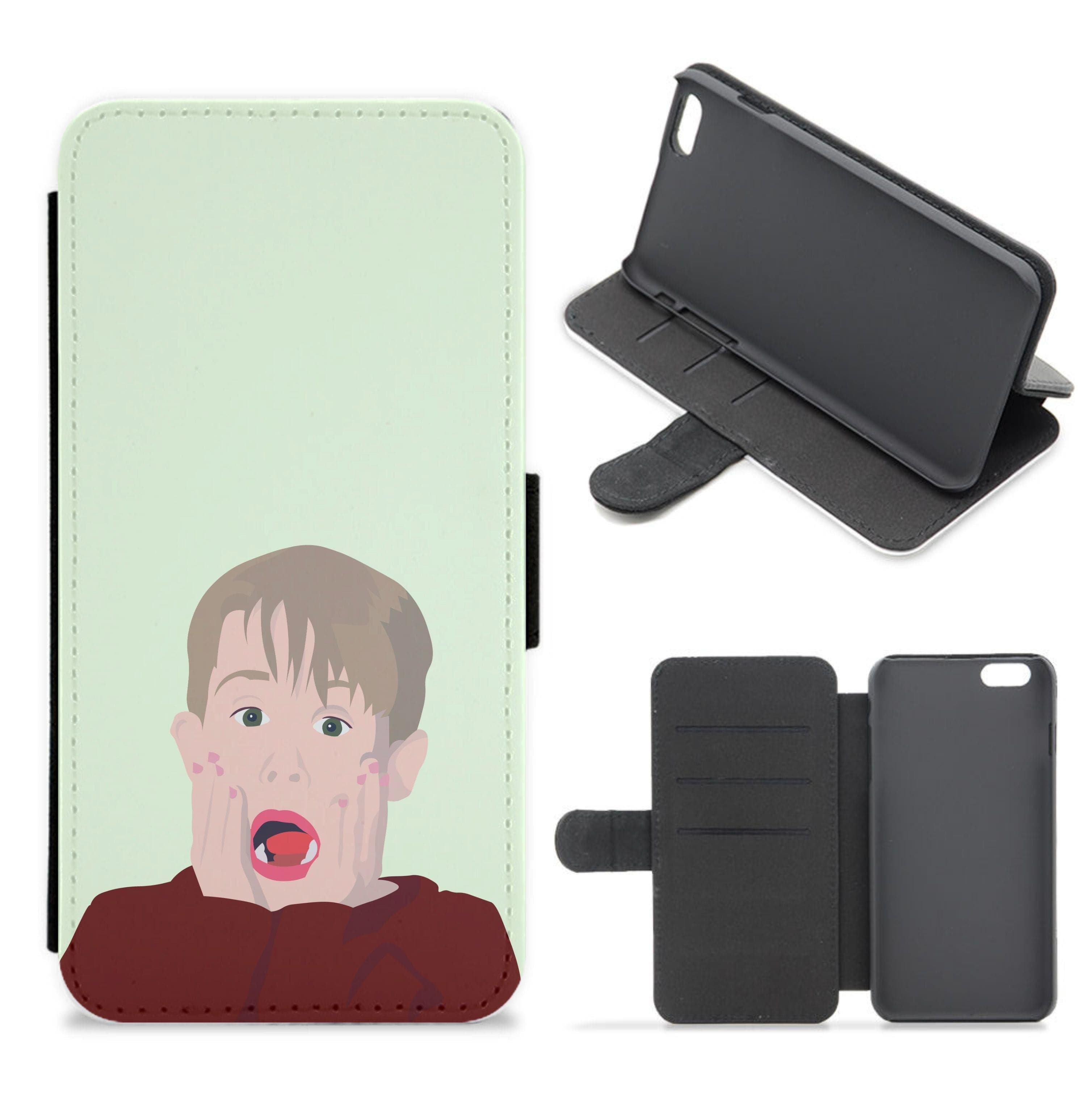 Kevin Shocked! Flip / Wallet Phone Case