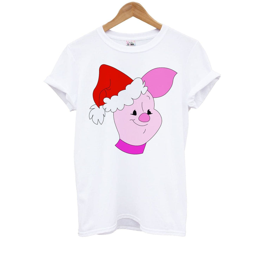 Piglet Pattern - Disney Christmas Kids T-Shirt