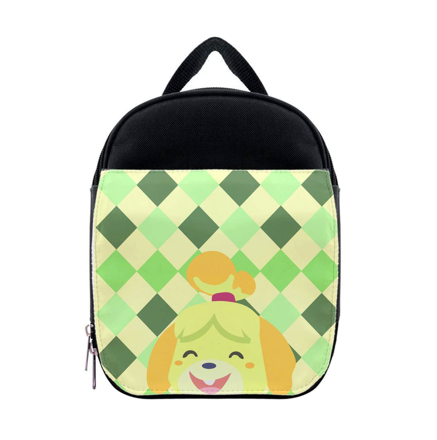 Isabelle checkers - Animal Crossing Lunchbox