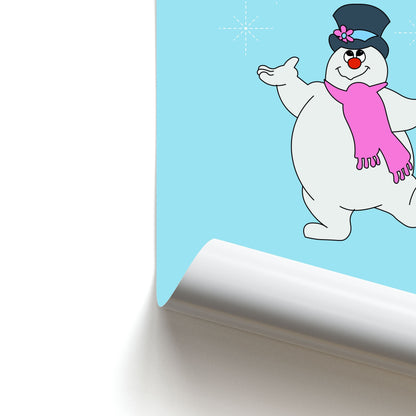 Frosty - Snowman Poster