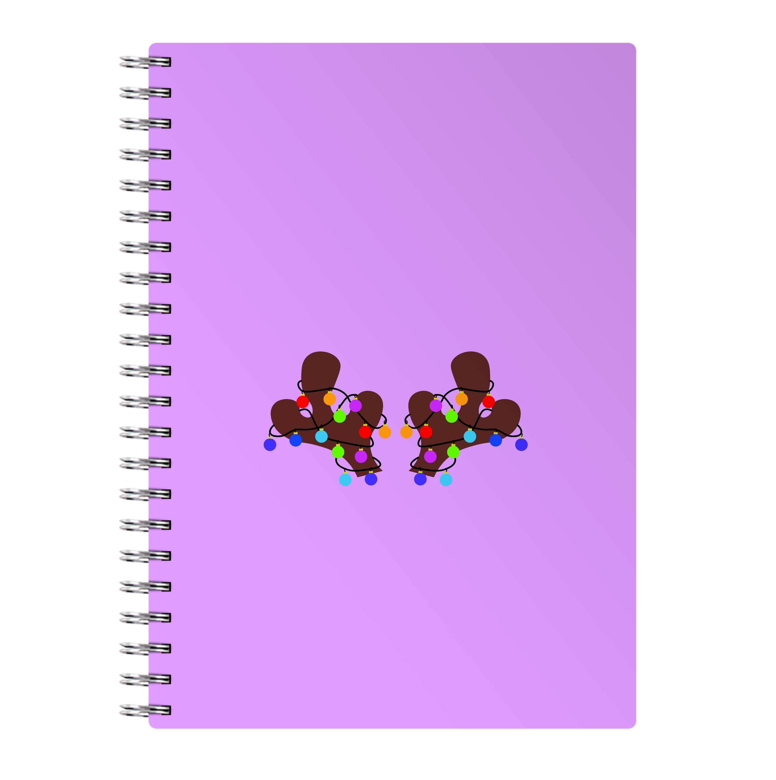 Reindeer Lights - Christmas Notebook