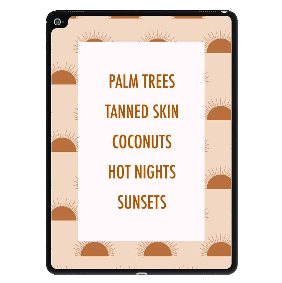 Summers Best Bits - Hot Girl Summer iPad Case