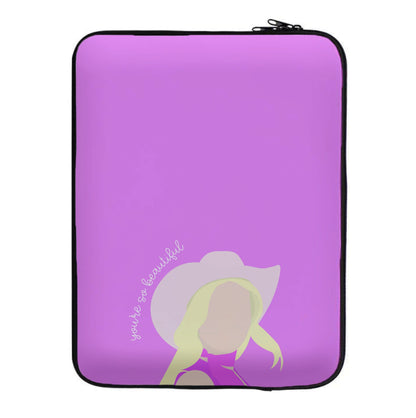 You're So Beautiful - Margot Laptop Sleeve