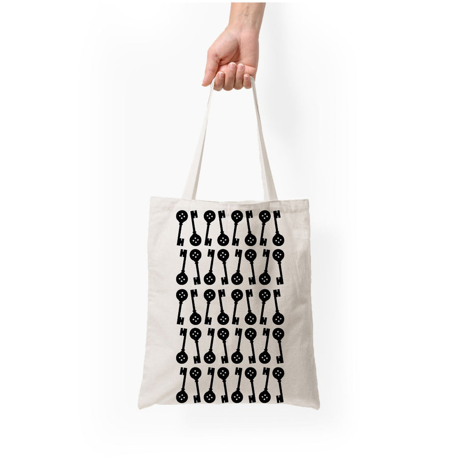 Key Pattern - Coraline Tote Bag