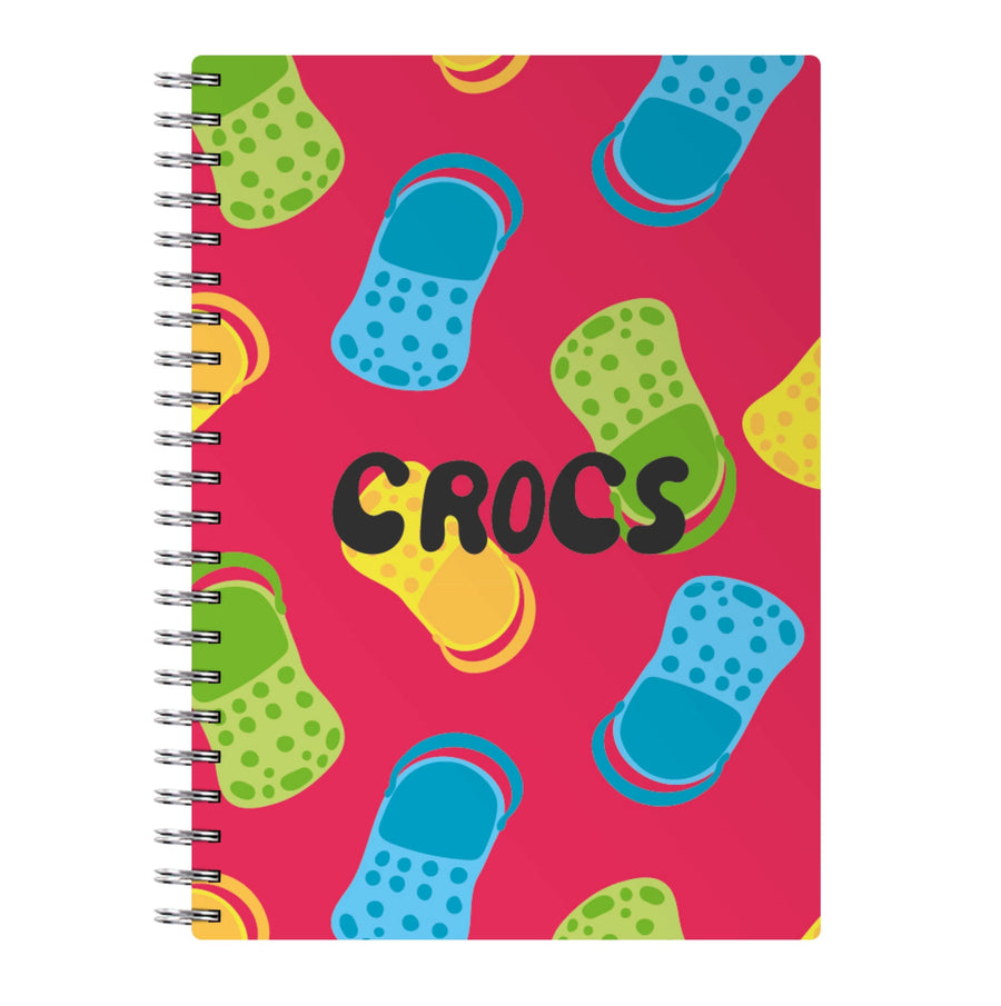 Crocs Pattern Notebook