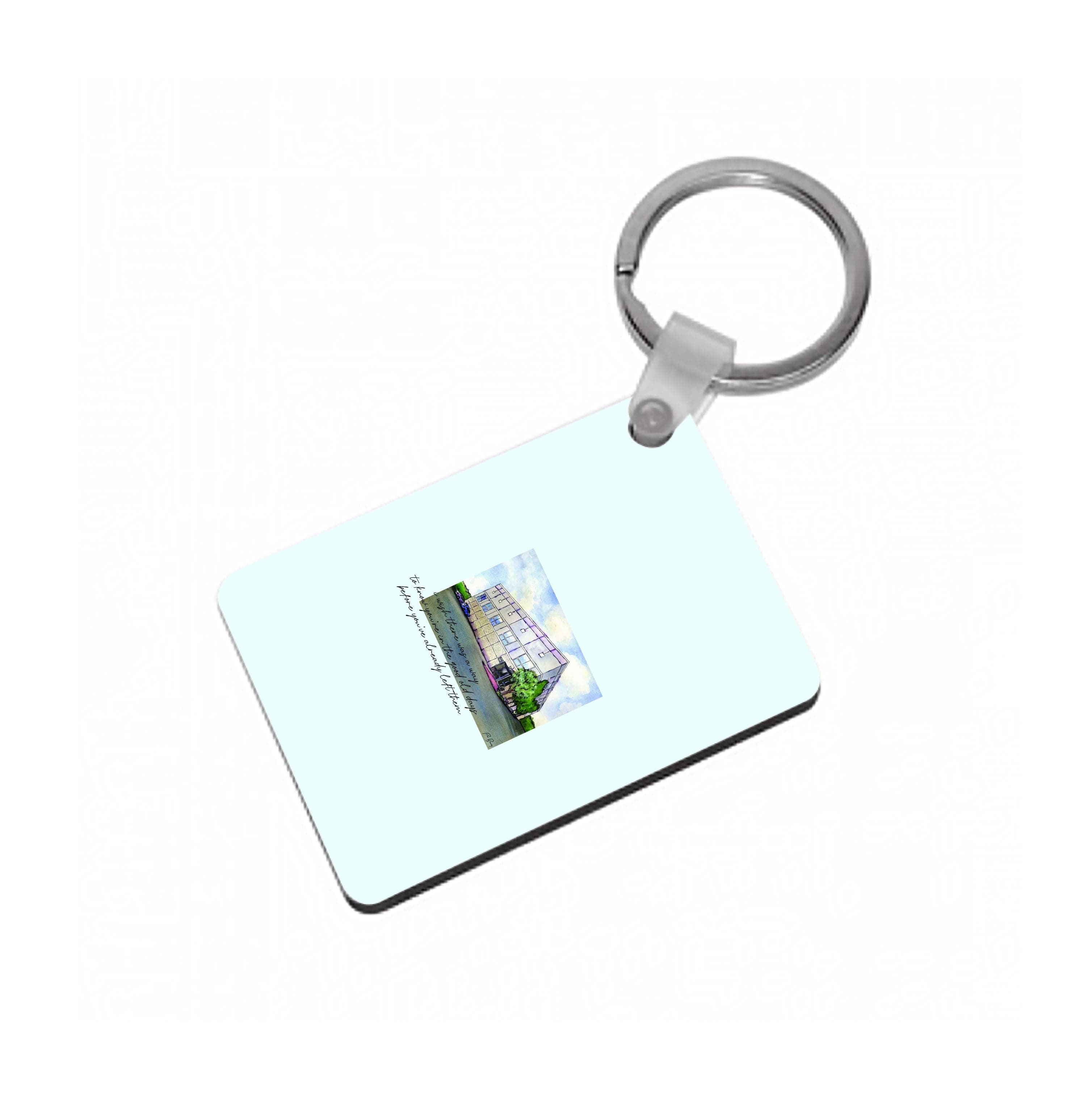 Dunder Building Keyring