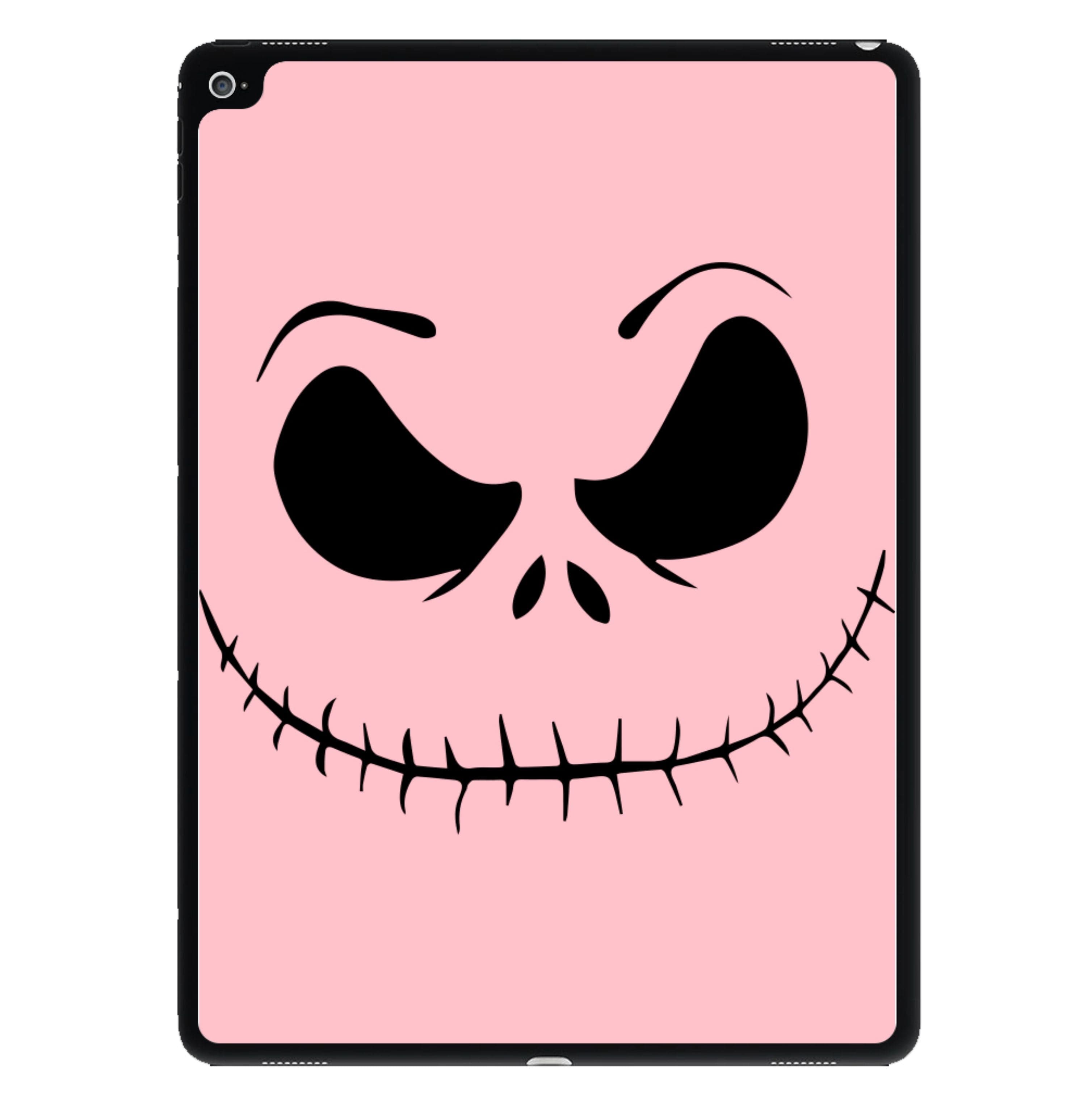 Pink Jack Skeleton iPad Case