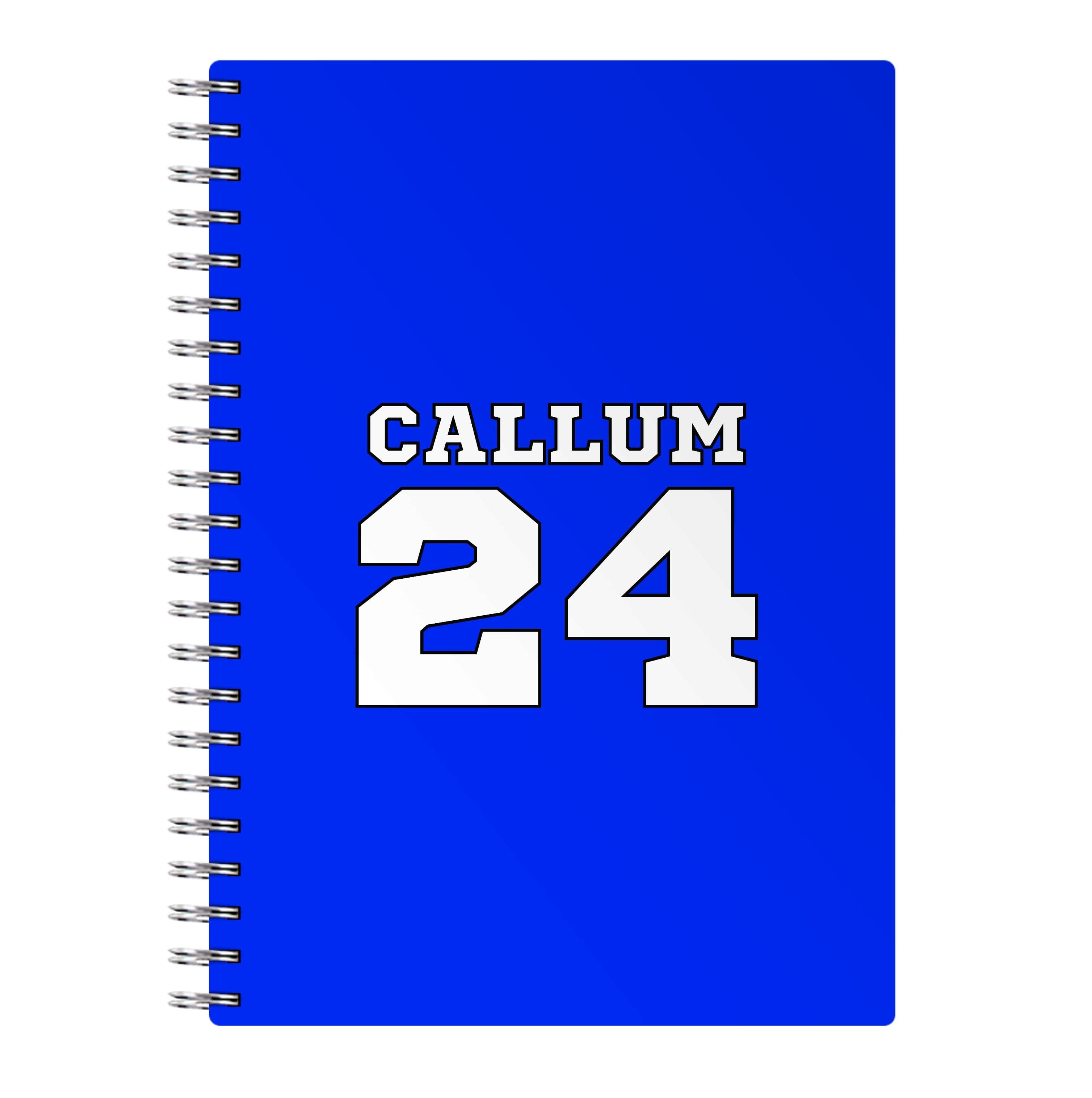 Dark Blue - Personalised Football Notebook