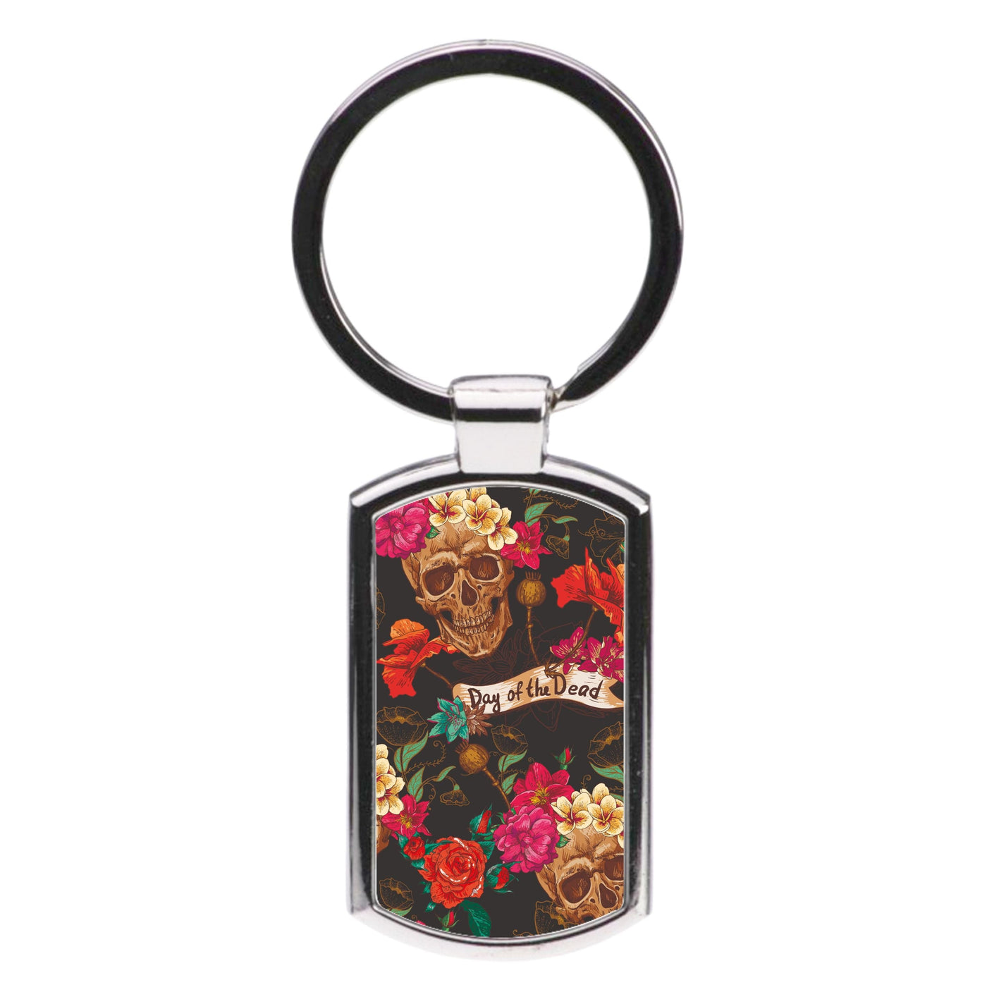 Day Of The Dead - Halloween Luxury Keyring