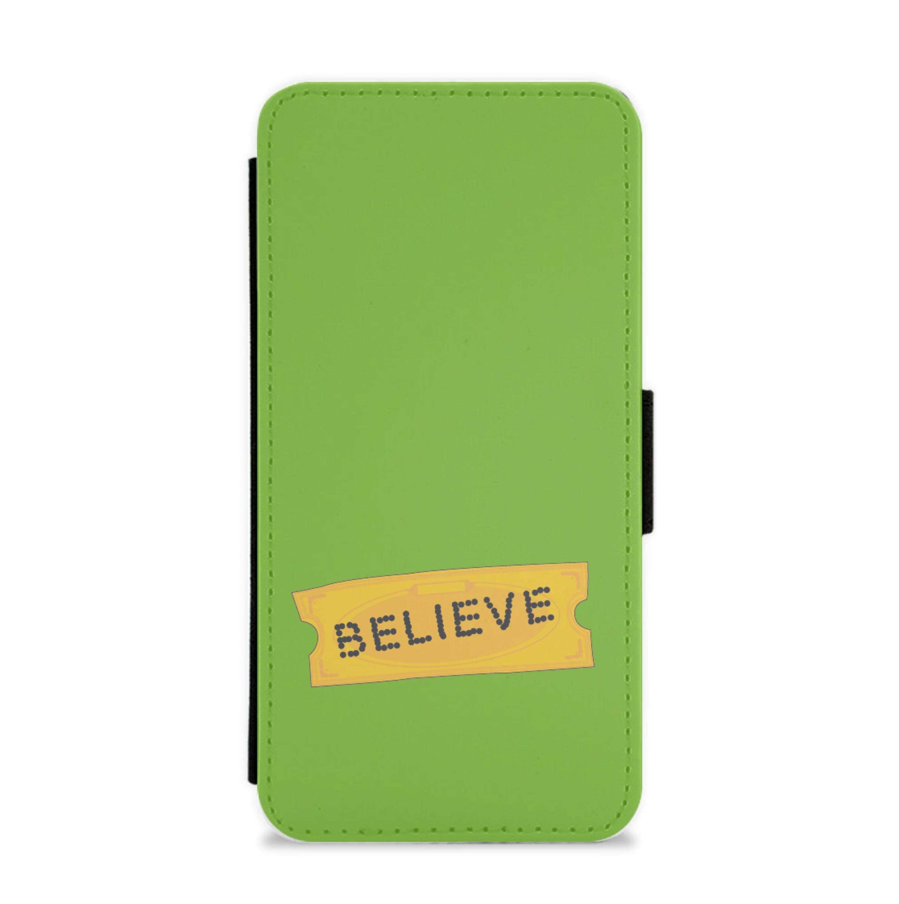 Believe - Polar Christmas Flip / Wallet Phone Case