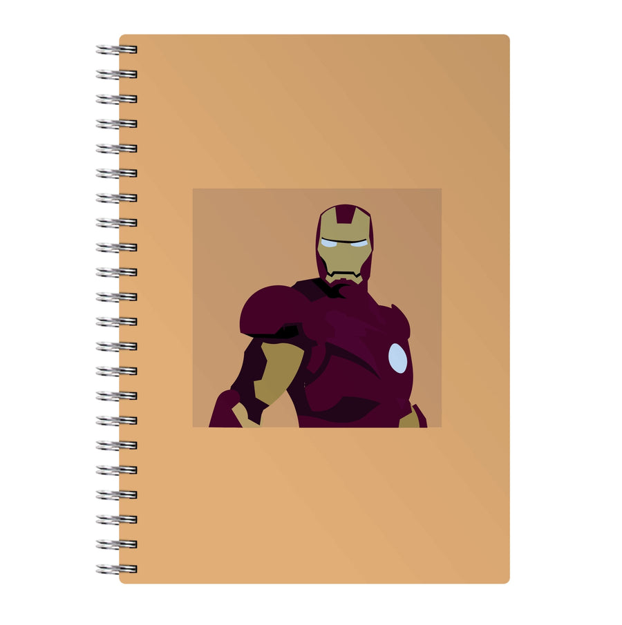 Iron man mask - Marvel Notebook