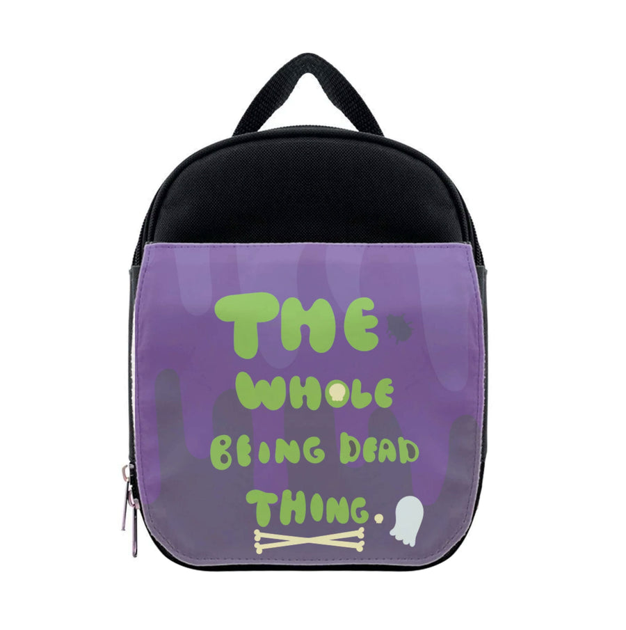 The Whole Being Dead Thing - Beetlejuice Lunchbox
