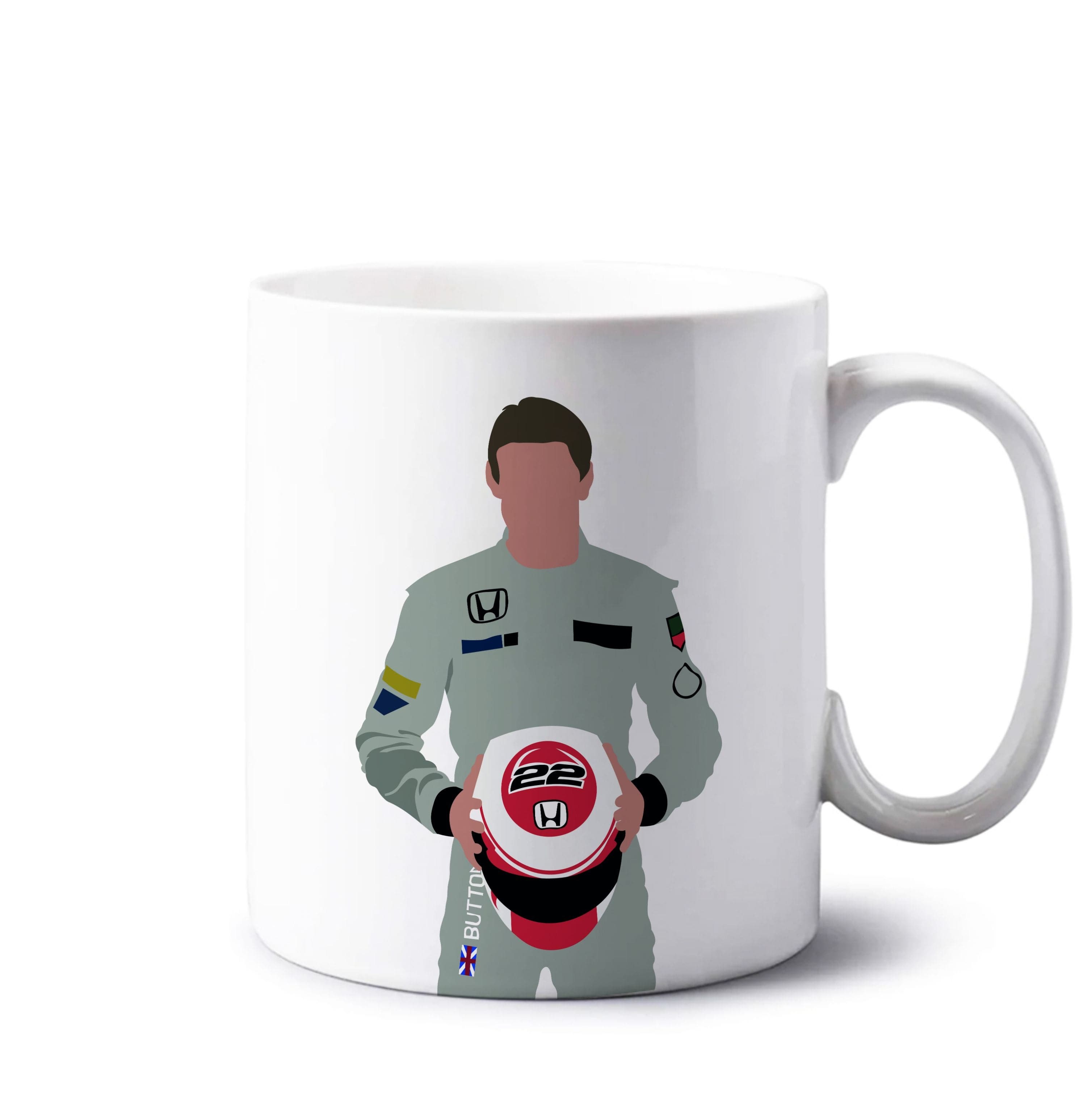 Button - F1 Mug