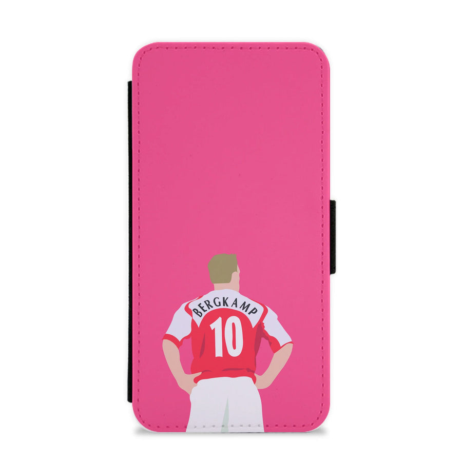 Bergkamp - Football Flip / Wallet Phone Case