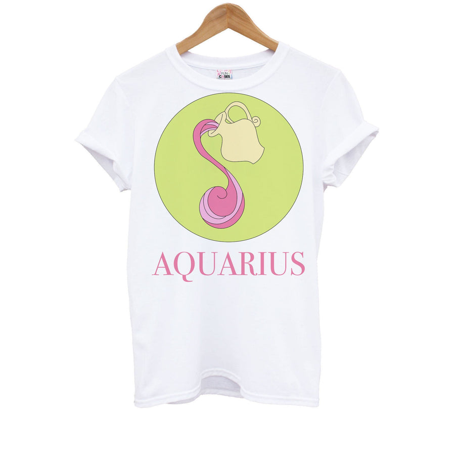Aquarius - Tarot Cards Kids T-Shirt