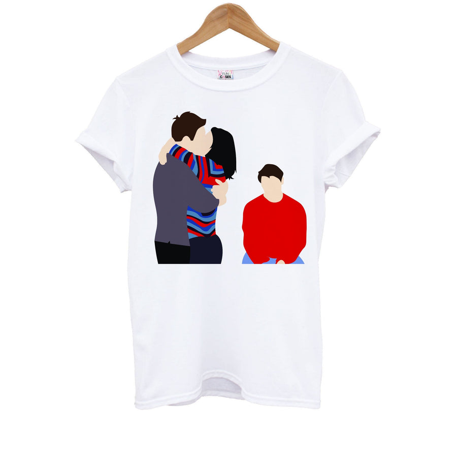 Just Kissing - Friends Kids T-Shirt