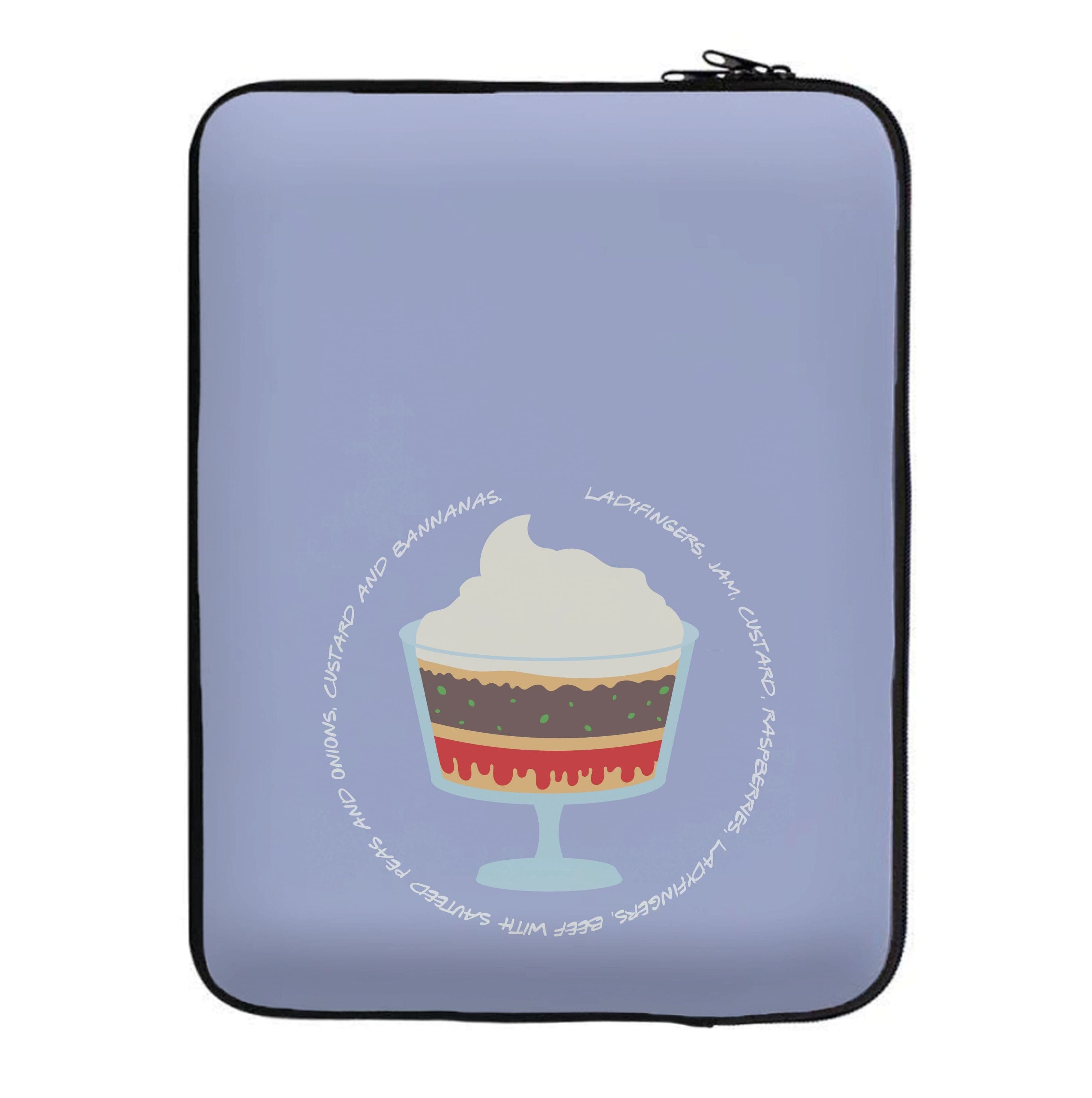 Ladyfingers, Jam, Custard Laptop Sleeve