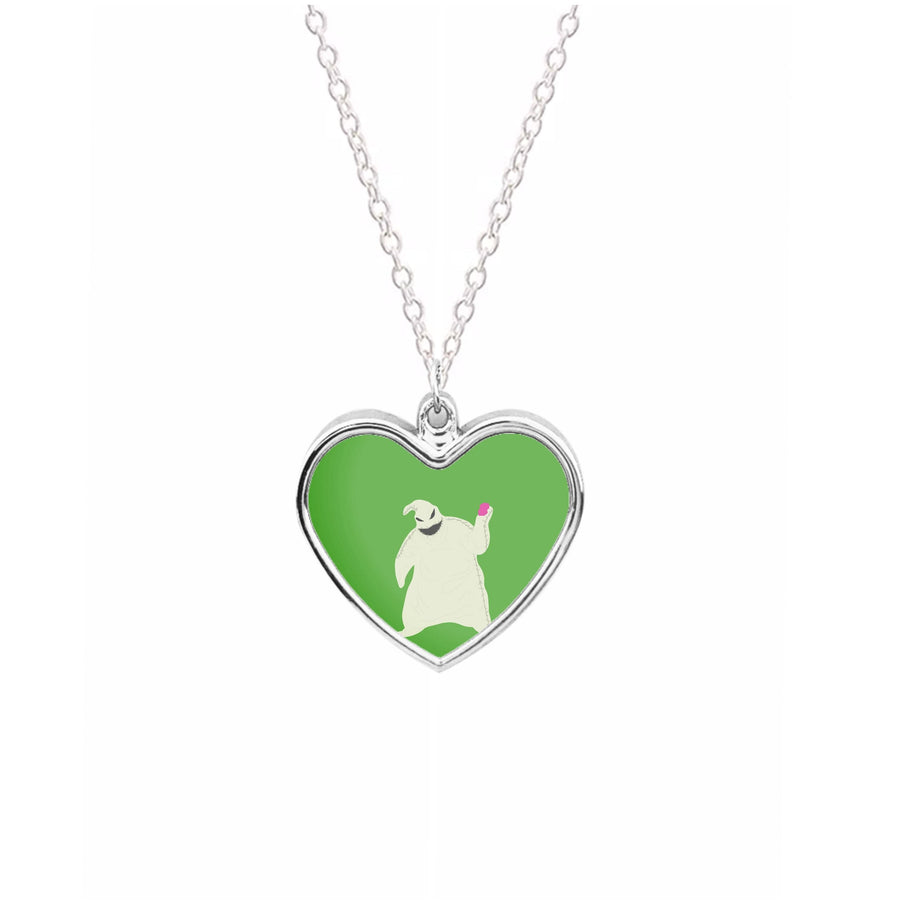 Oogie Boogie Green - Nightmare Before Christmas Necklace