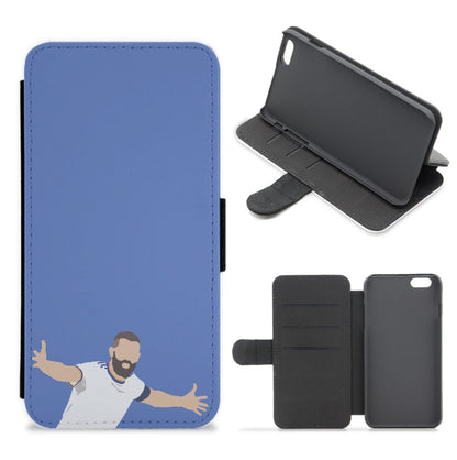 Benzema - Football Flip / Wallet Phone Case