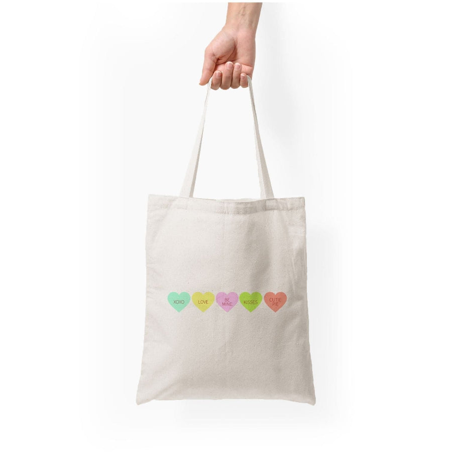 Love Hearts- Valentine's Day Tote Bag