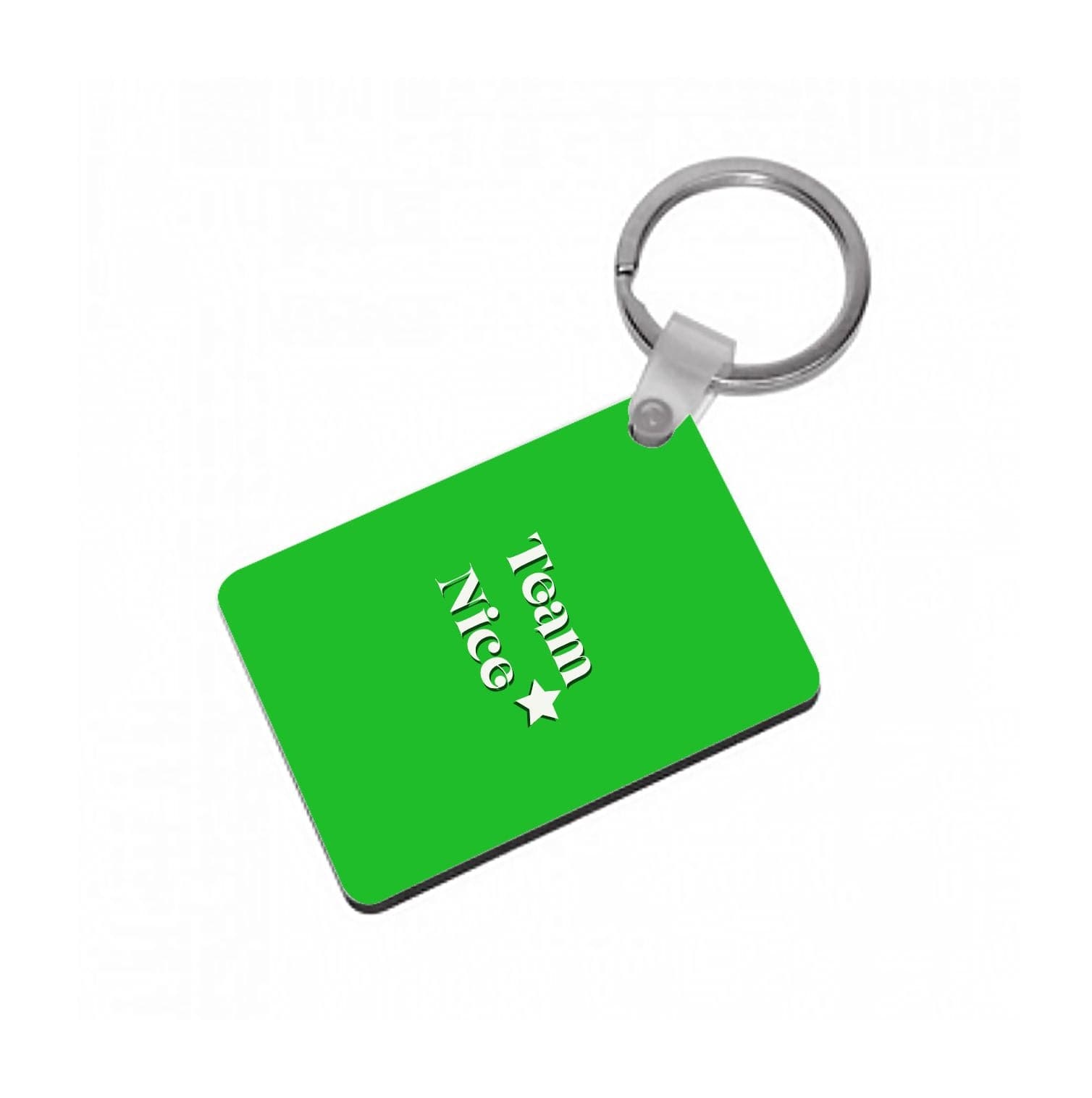 Team Nice - Naughty Or Nice  Keyring