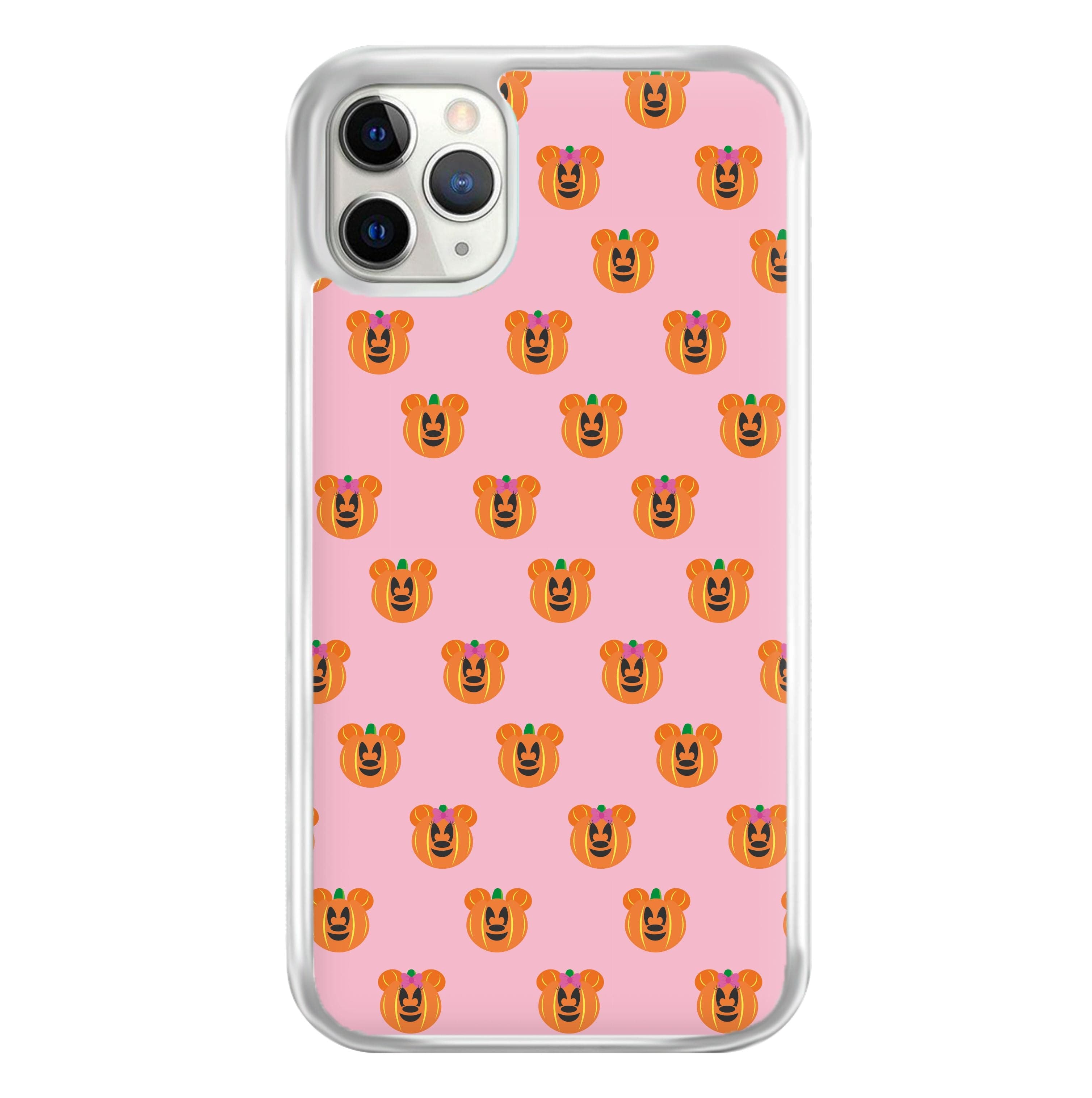 Female Mouse Pumpkin Pattern Halloween Phone Case