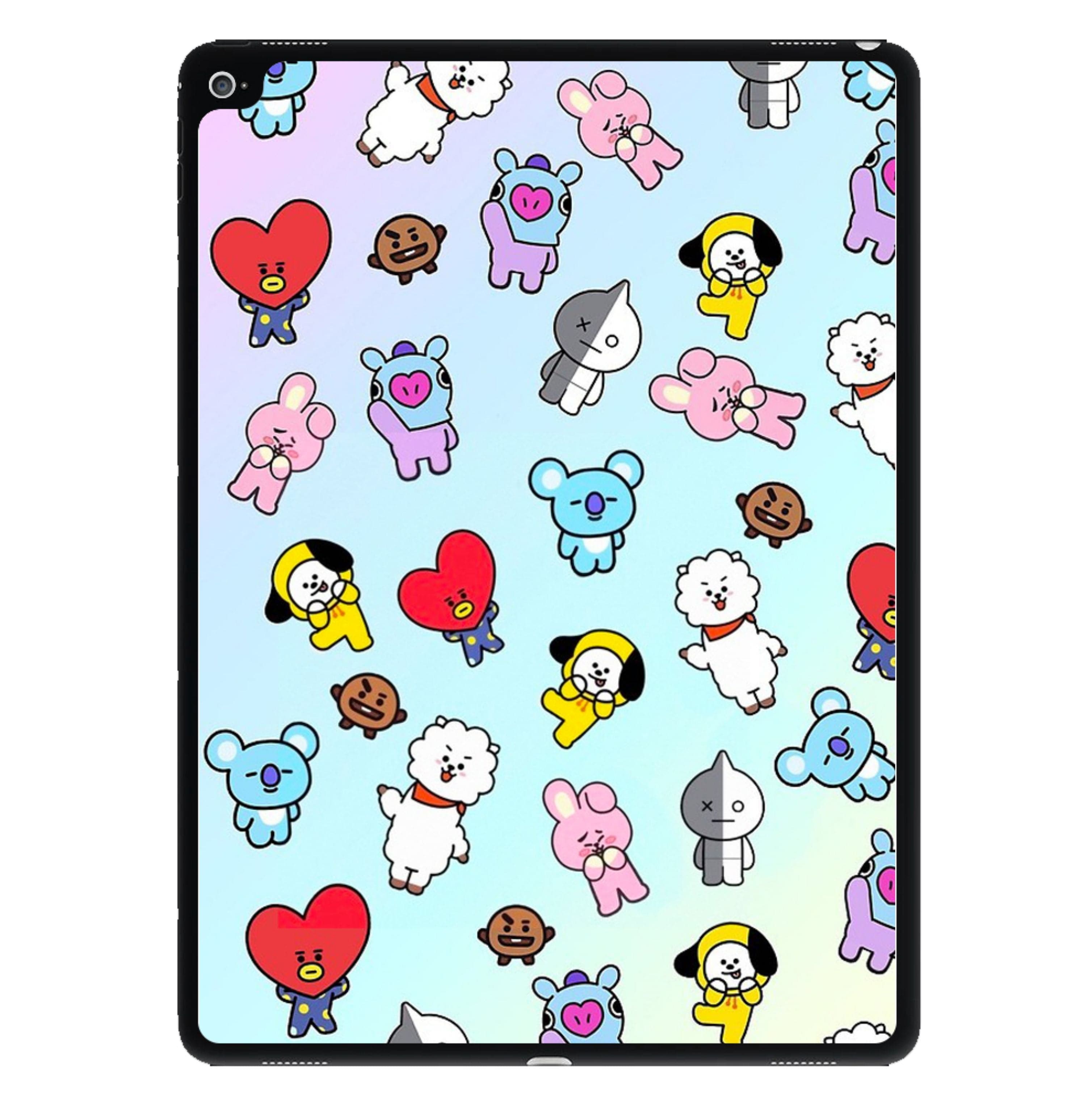 BT21 Collage - K Pop iPad Case