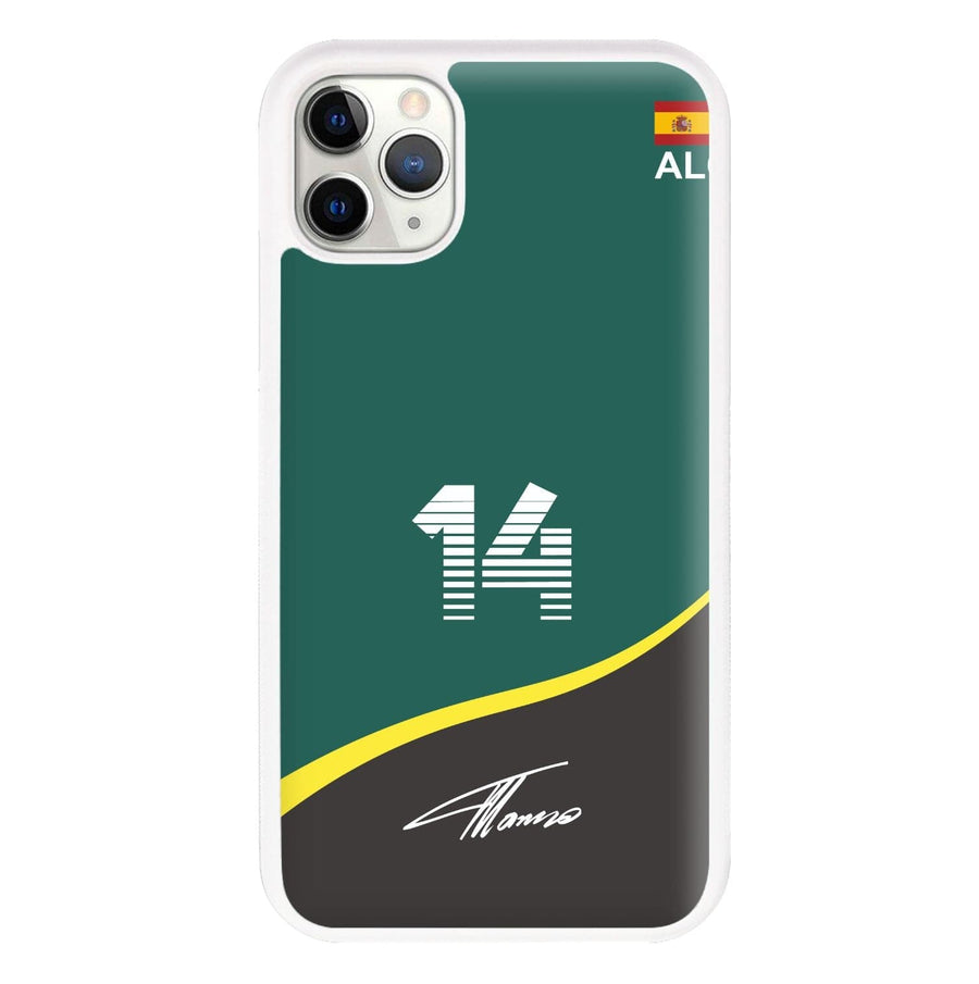 Fernando Alonso - F1 Phone Case