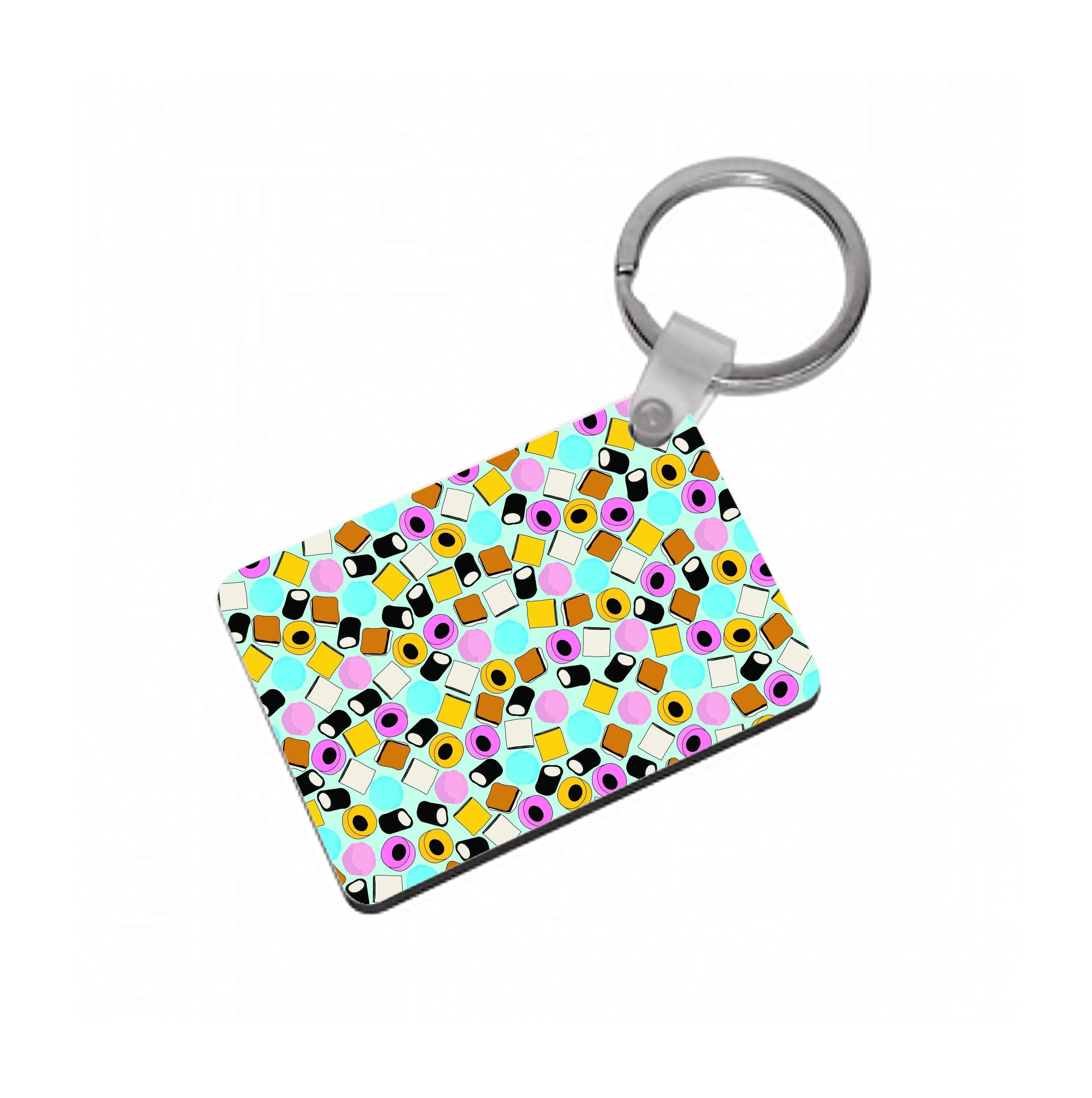 All Sorts - Sweets Patterns Keyring