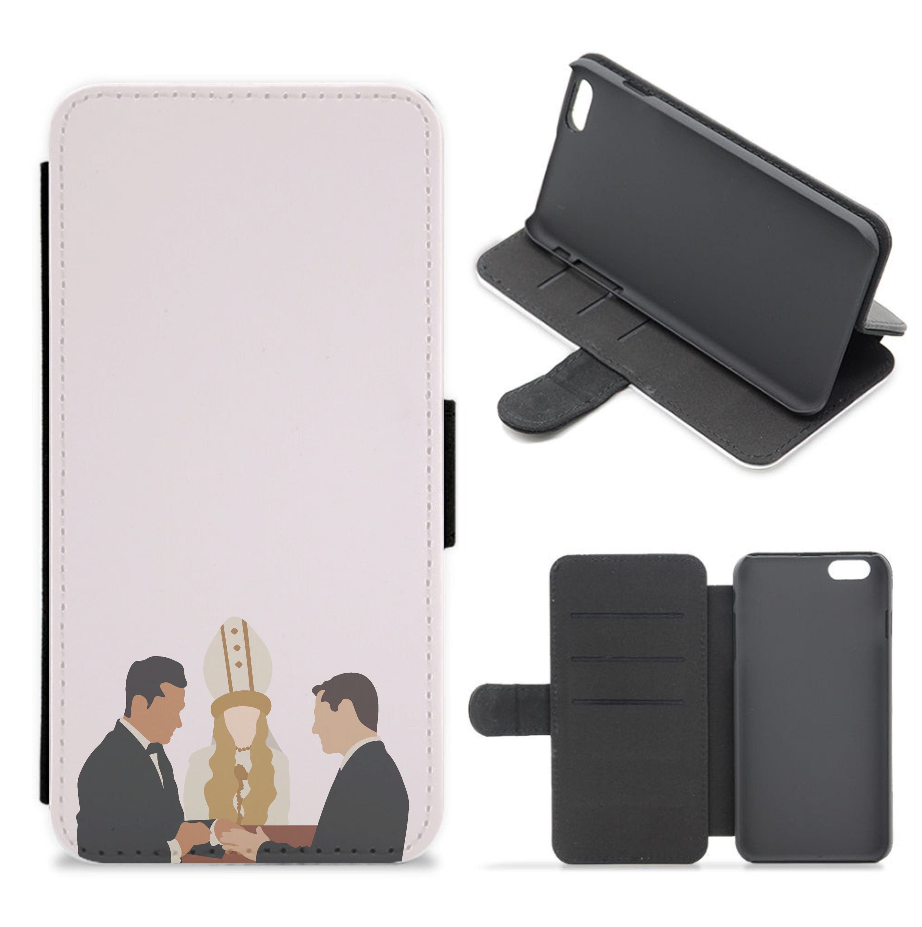 Patrick And David's Wedding Flip / Wallet Phone Case