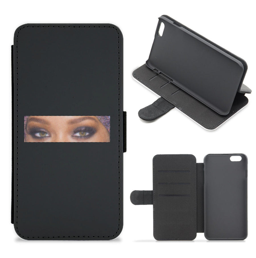Eyes - Rihanna Flip / Wallet Phone Case