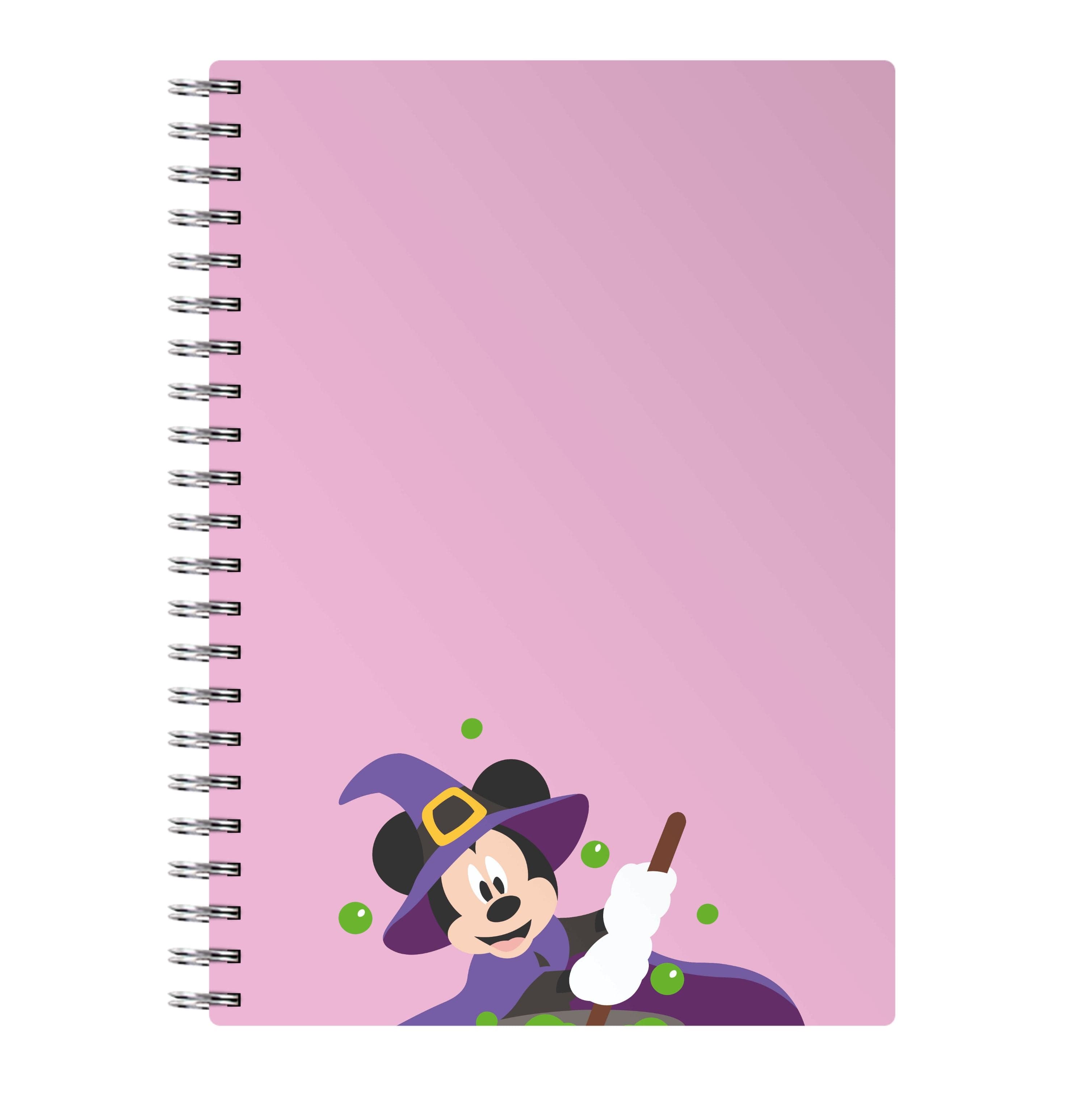 Wizard Mouse Halloween Notebook