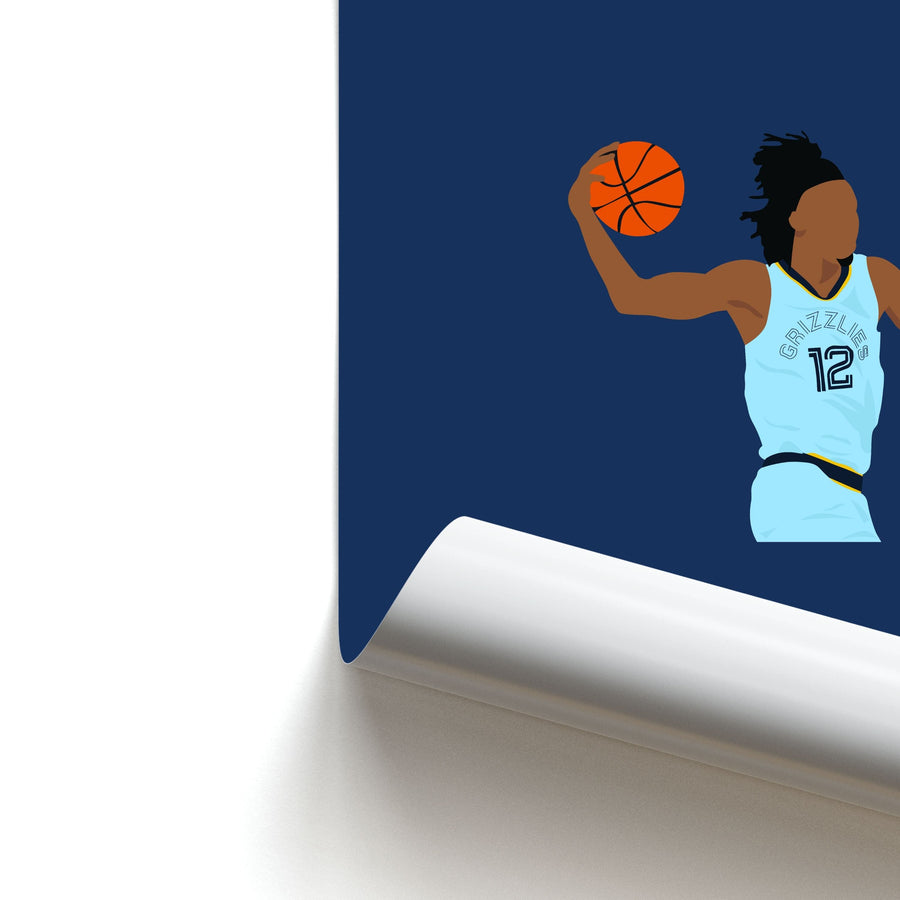 Ja Morant - Basketball Poster