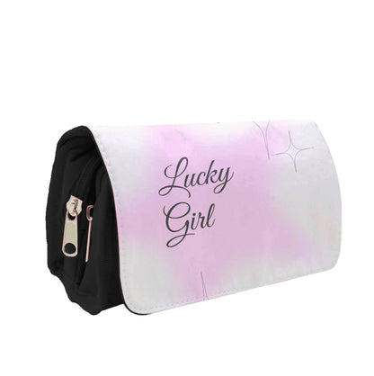 Lucky Girl - Clean Girl Aesthetic Pencil Case