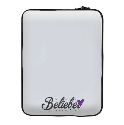 Belieber Signature - Bieber Laptop Sleeve