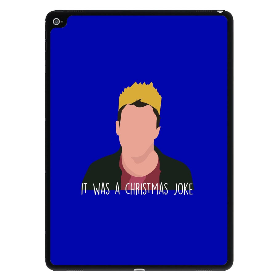 It Was A Christmas Joke - Peep Show iPad Case
