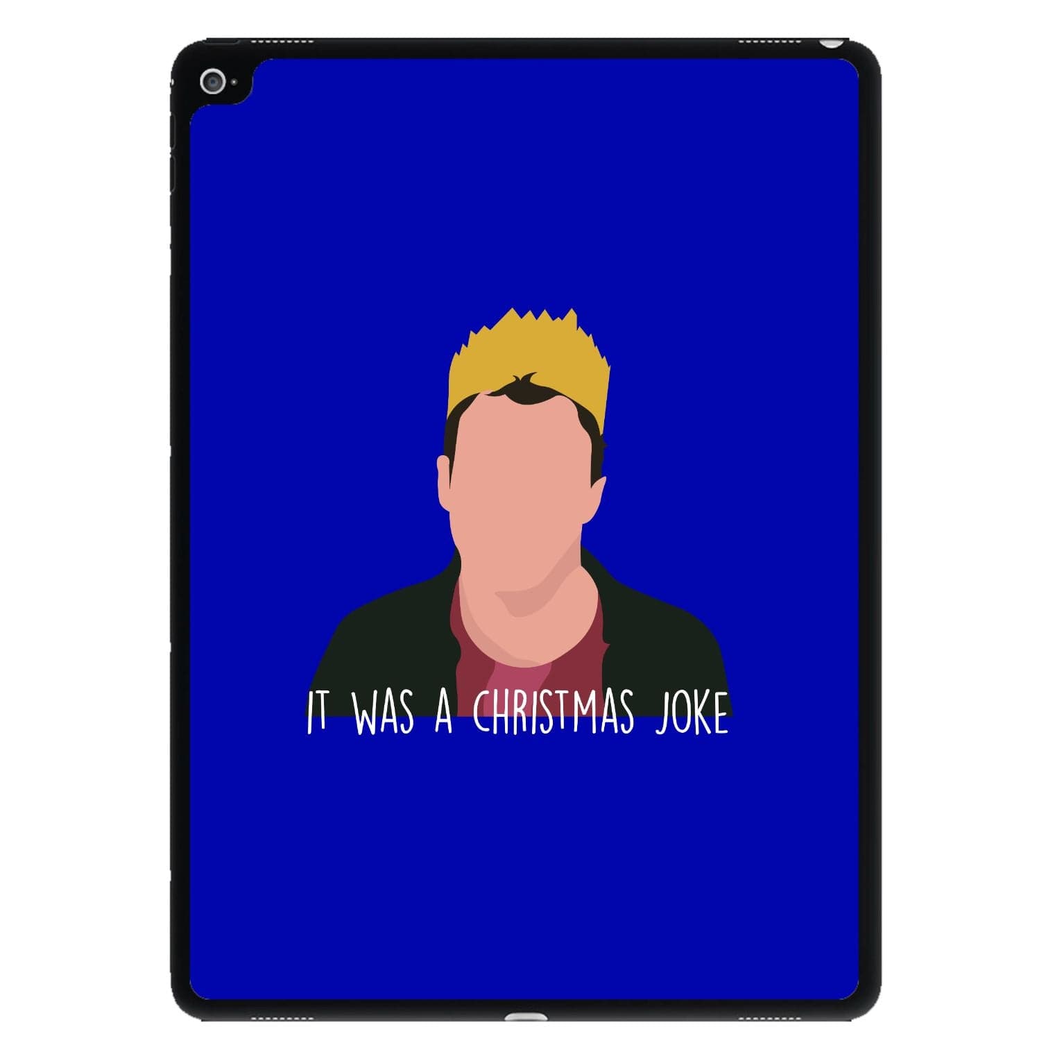 It Was A Christmas Joke - Peep iPad Case